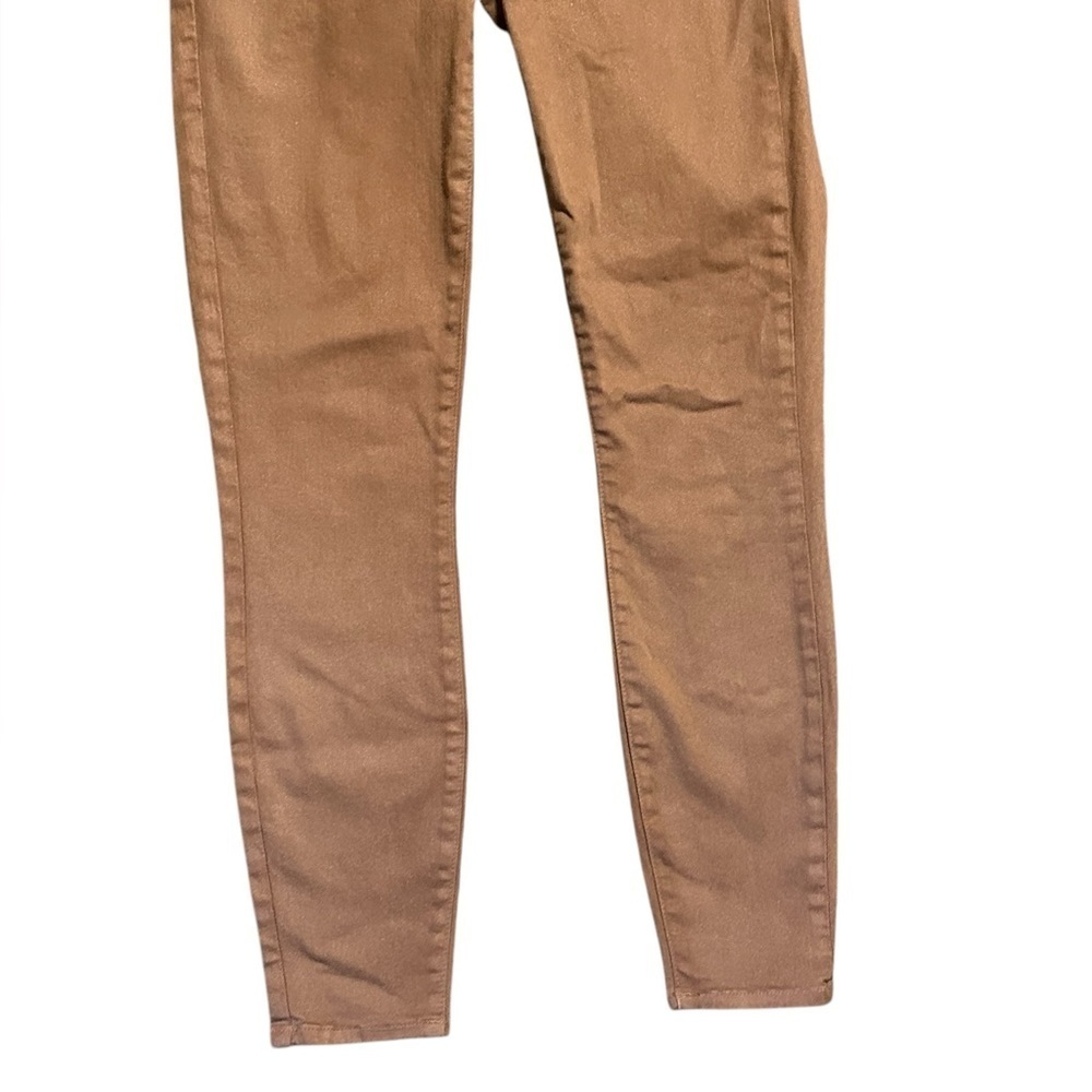 Women’s L’Agence Marguerite Coated Skinny Jeans Java Color Size 24 - Picture 3 of 6